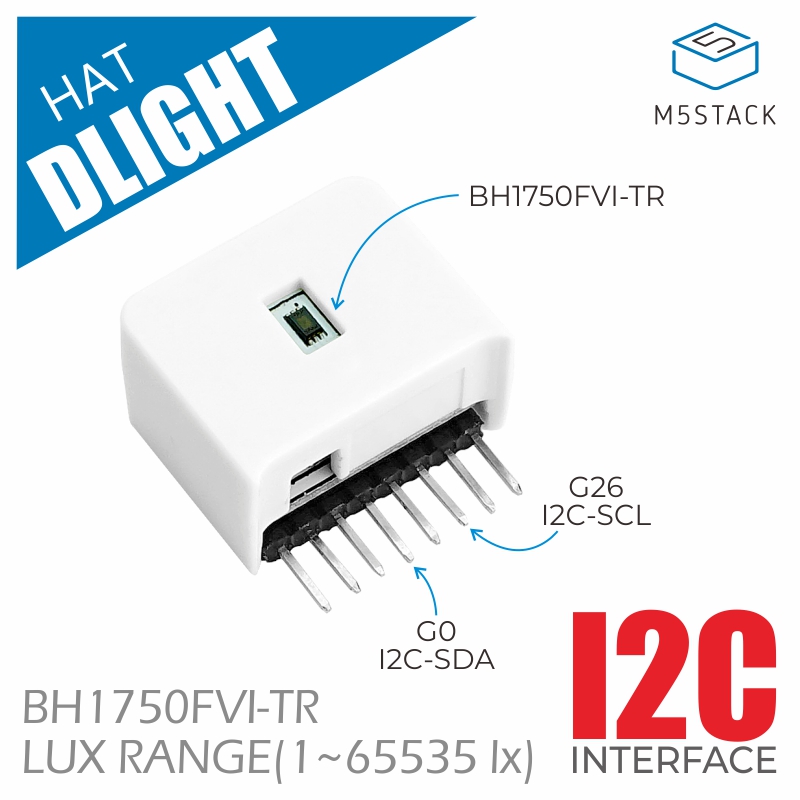 M5Stickc - M5StickC HAT - Sensor de luz