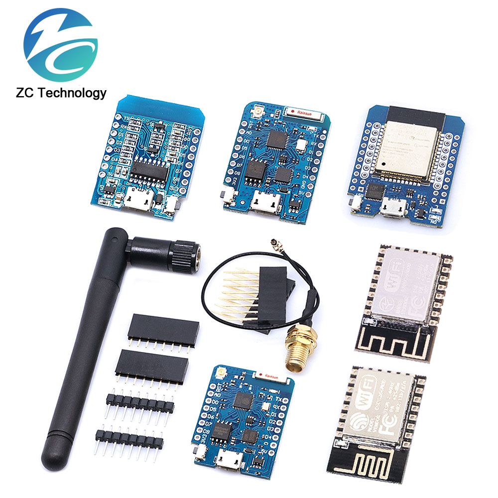 Wemos D1 - Placa de desarrollo WIFI con pines,