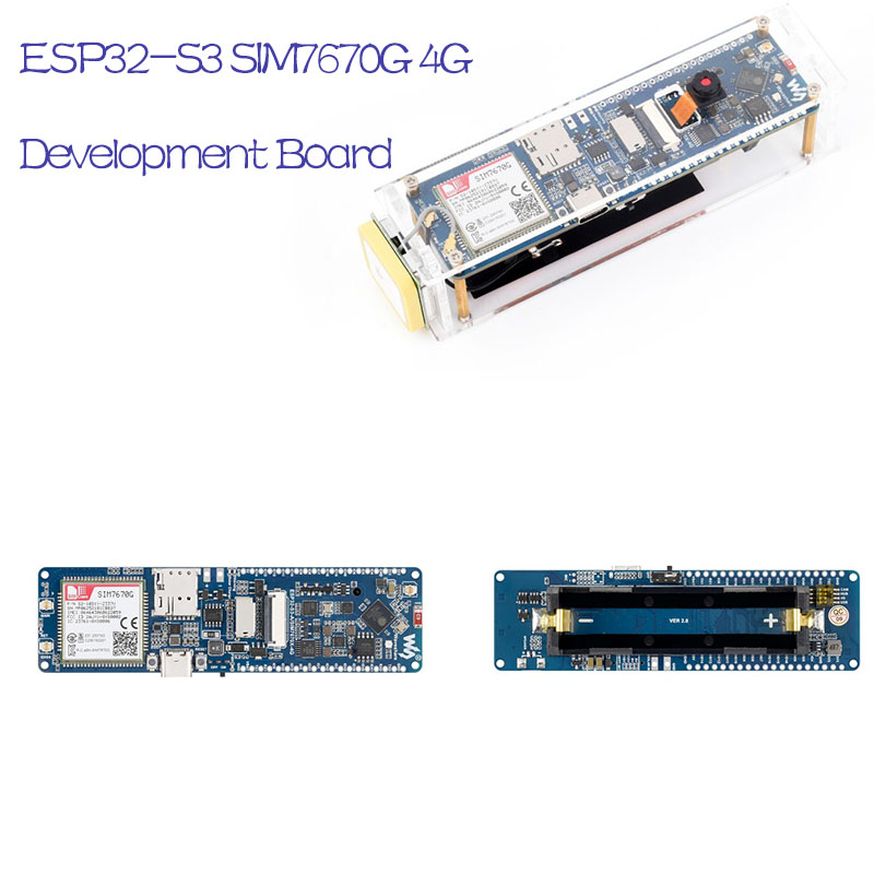 Waveshare Esp32 - Placa de Desarrollo ESP32-S3 SIM7670G 4G