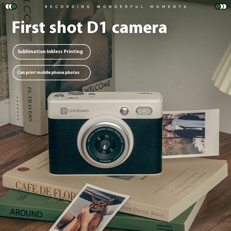 D1 Mini Pro - Cámara instantánea D1 Pro HD, mini