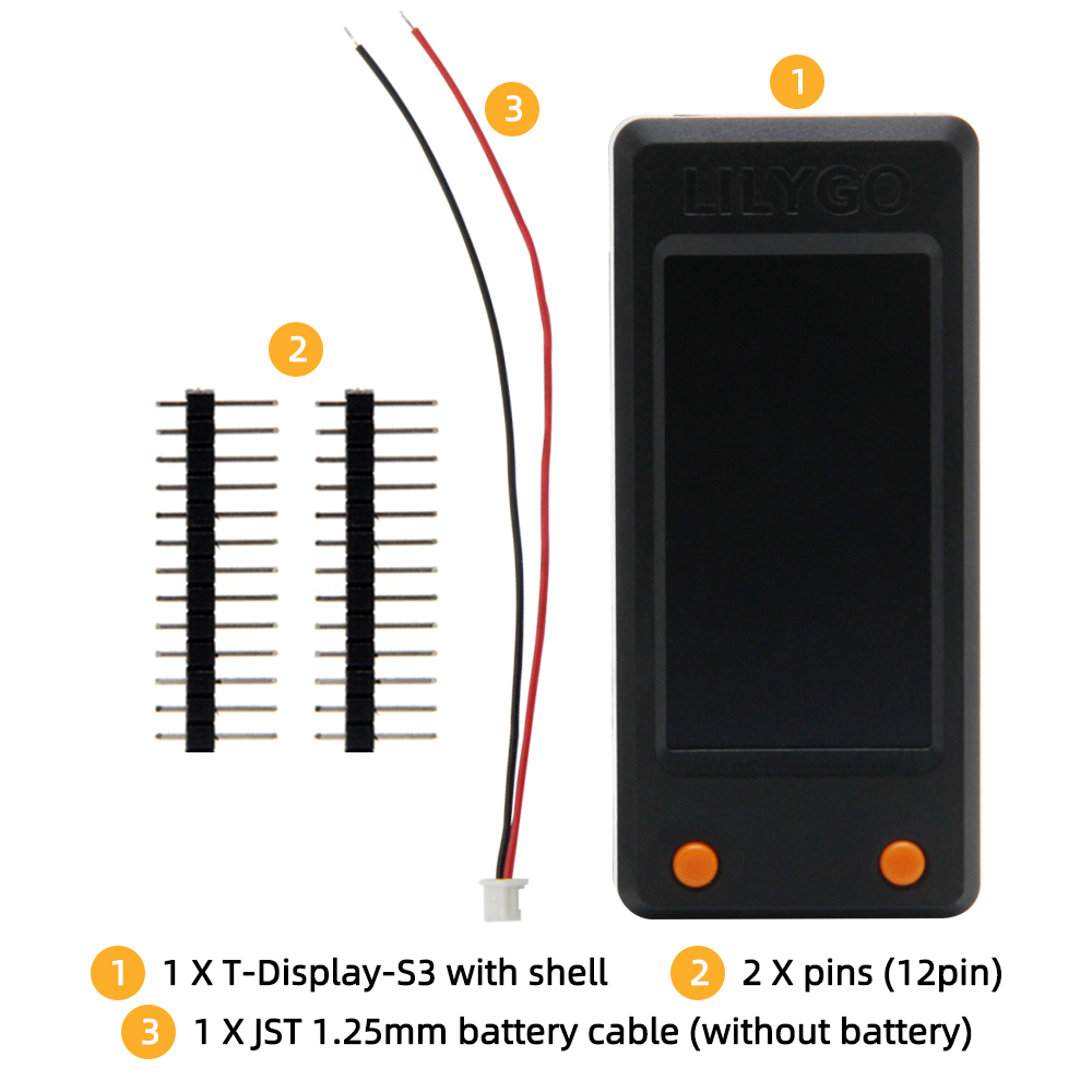 Ttgo Tdisplay - TTGO T-Display-S3 Módulo de pantalla LCD