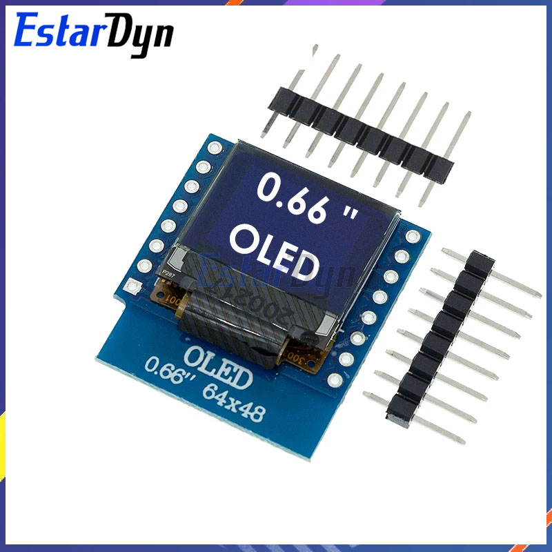 Pantalla LCD LED OLED de 0,66  - Wemos D1 reseña y precio