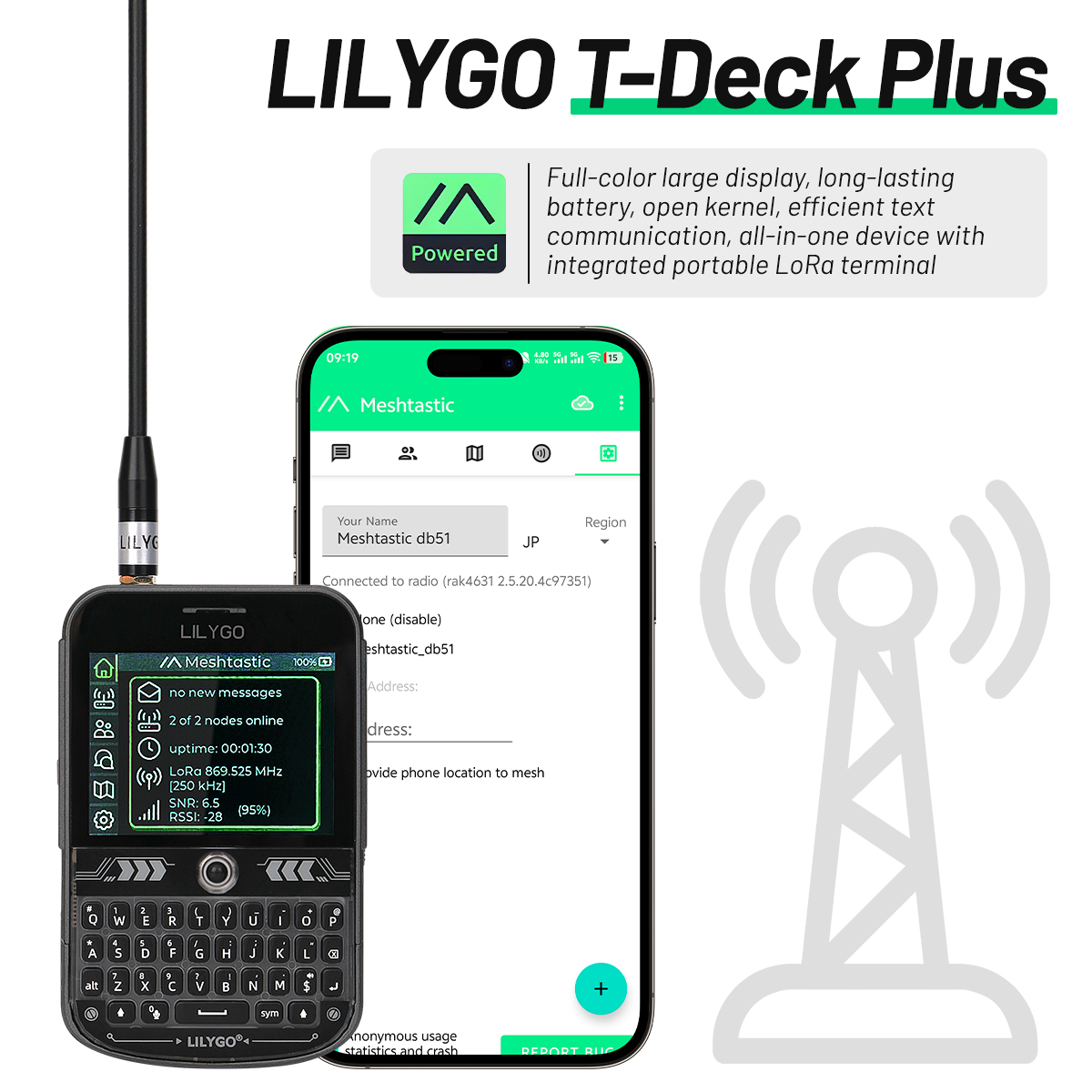 LILYGO T-Deck Plus Lora Mesh R - Ttgo T Watch reseña y precio