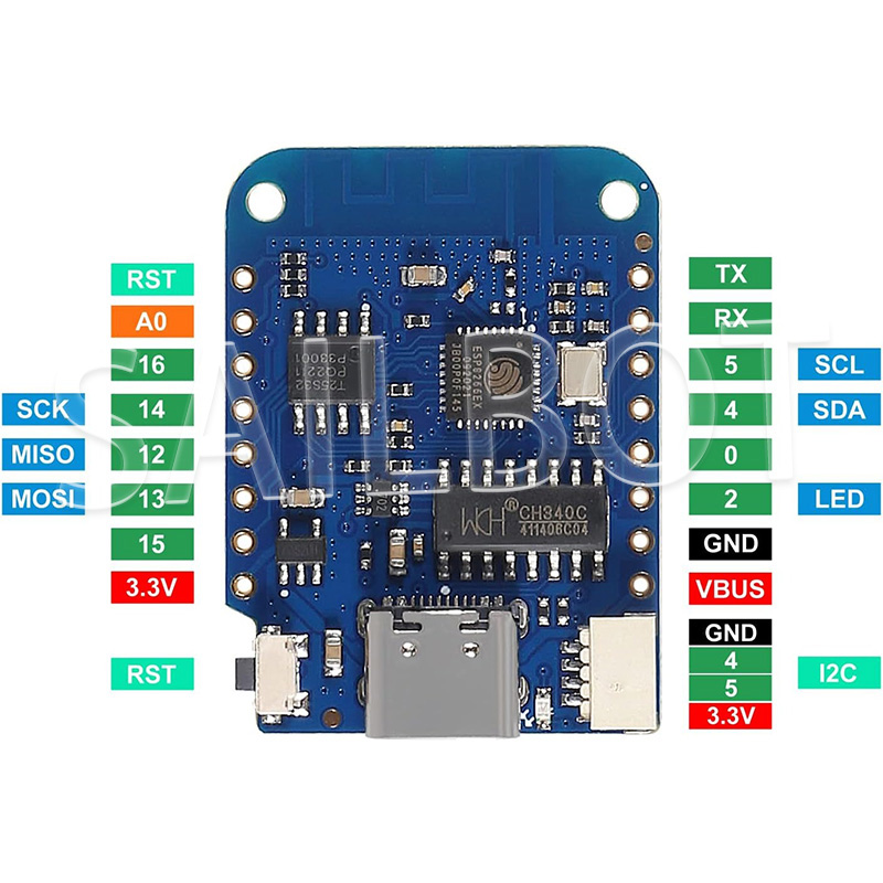 1-10 Uds WeMos D1 Mini ESP8266 - Wemos D1 reseña y precio