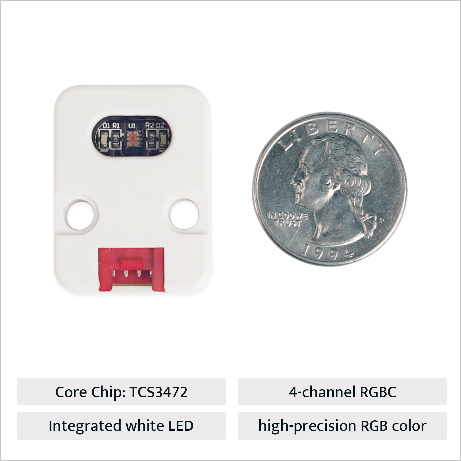 Unidad RGB con sensor de color - M5Stack reseña y precio