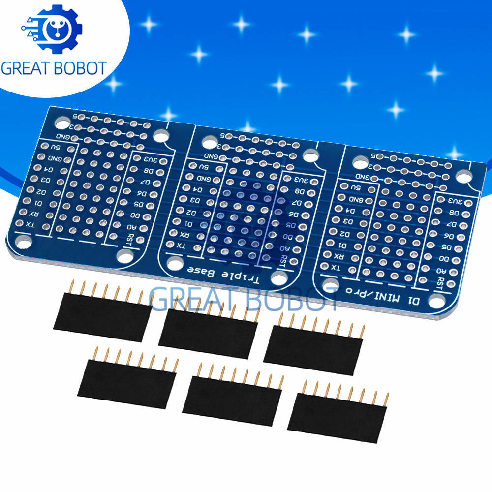 Placa de Pruebas de Doble Cara - Wemos D1 Mini reseña y precio