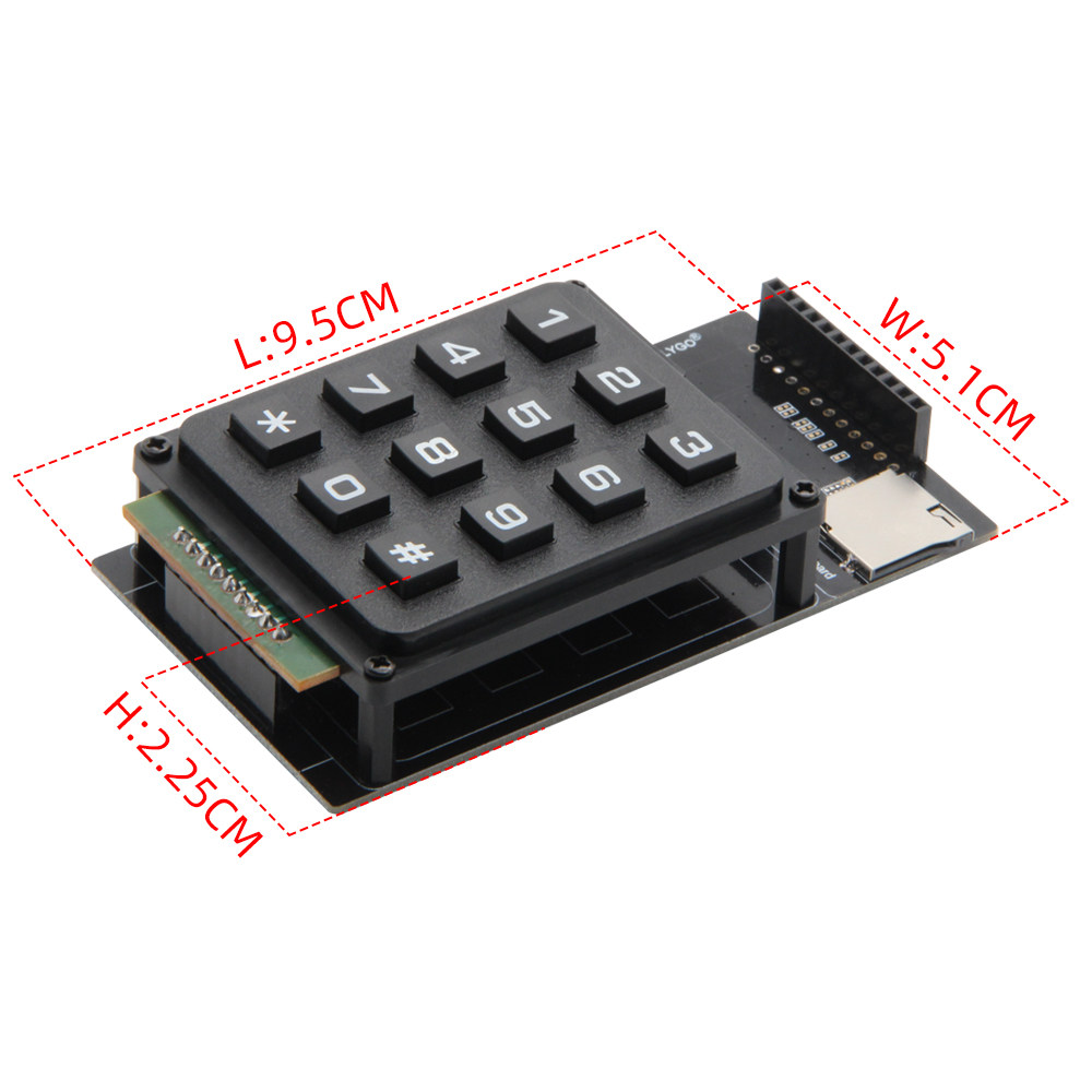 Placa de Expansión de Teclado  - Ttgo Tdisplay reseña y precio