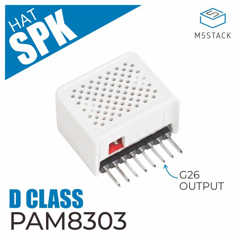 Sombrero de altavoz oficial M5 - M5Stickc reseña y precio