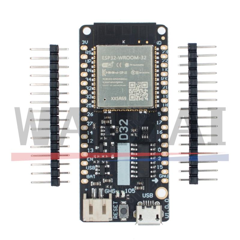 LOLIN D32 V1.0.0 - Placa wifi  - Lolin D32 reseña y precio