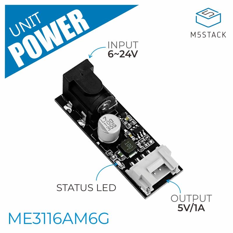 Unidad convertidora buck ofici - M5Stack reseña y precio