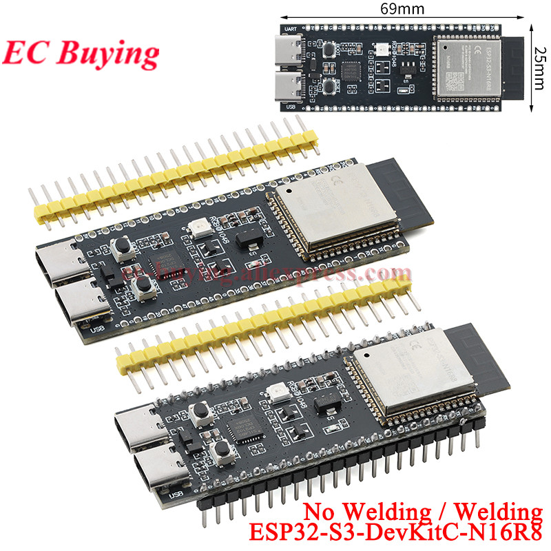 ESP32-S3-DevKitC-N16R8 ESP32S3 - Esp32 S3 Devkitc 1 reseña y precio