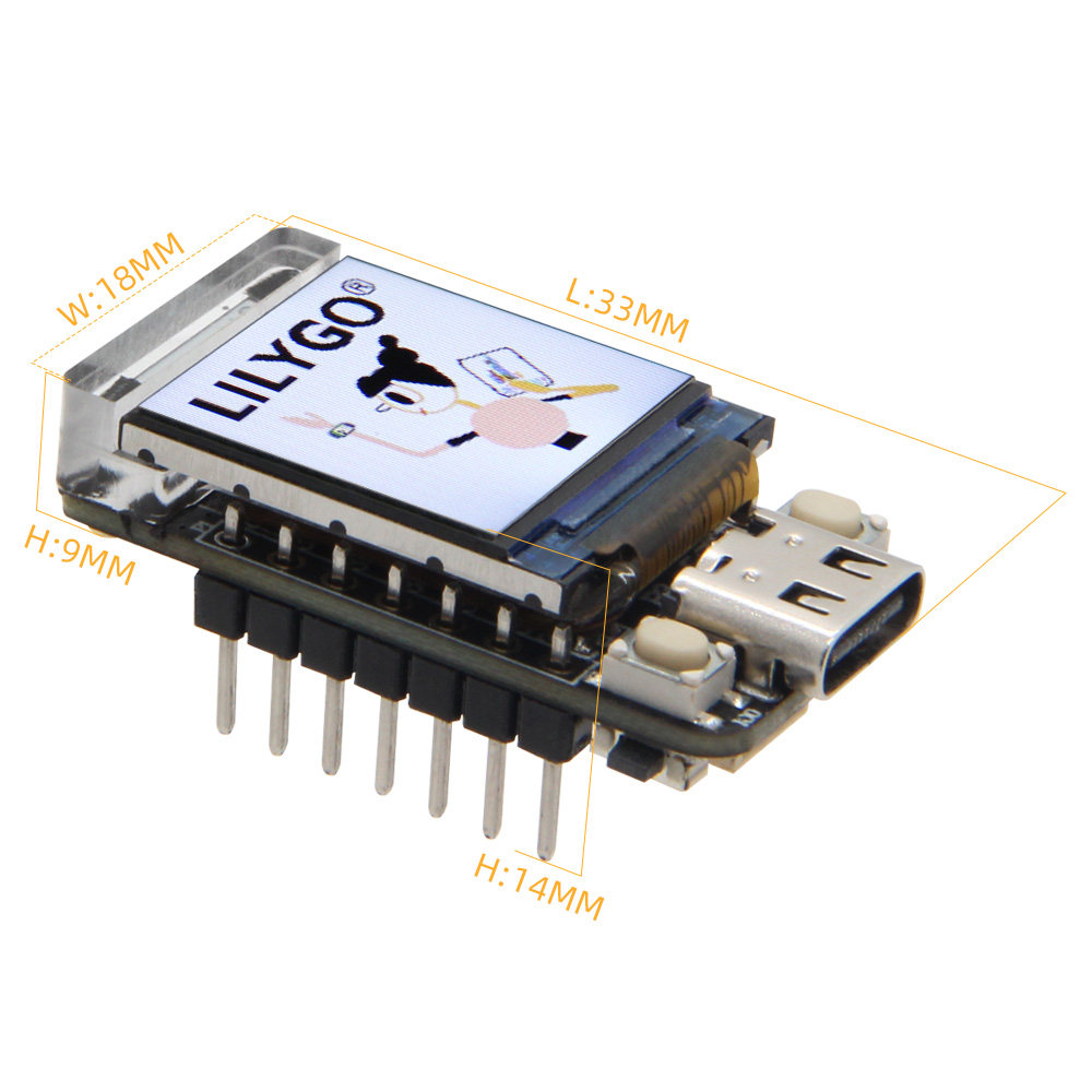 LILYGO T-QT Pro ESP32-S3 GC9A0 - Lolin S3 reseña y precio