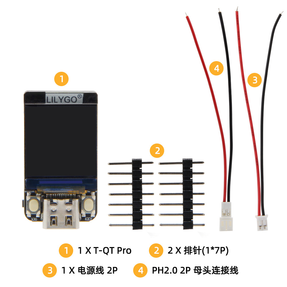 LILYGO T-QT Pro ESP32-S3 GC9A0 - Lolin S3 reseña y precio