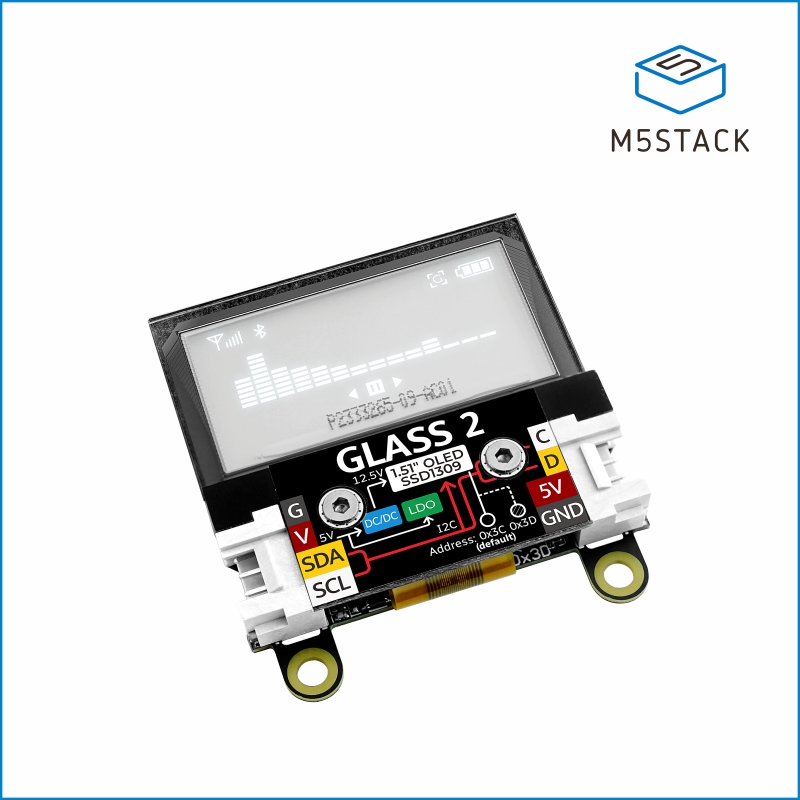 Unidad oficial Glass2 M5Stack  - M5Stack Core2 reseña y precio