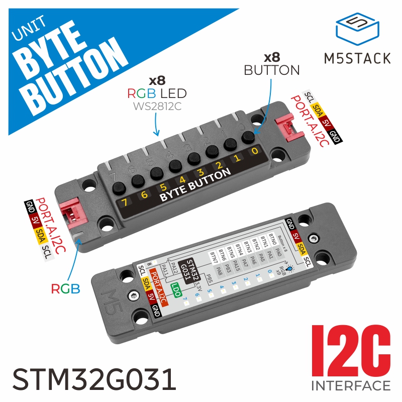 M5Stack, unidad oficial ByteBu - M5Stack reseña y precio