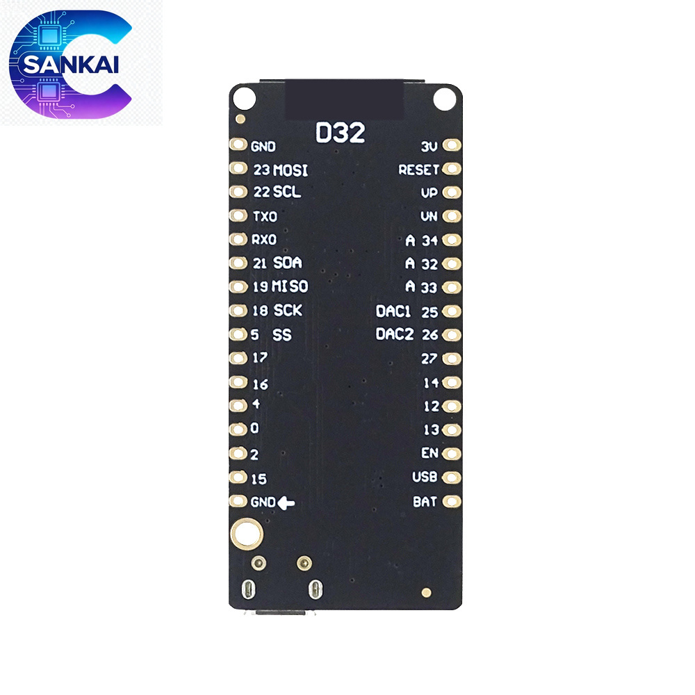 Placa Wemos LOLIN D32 V1.0.0 E - Lolin D32 reseña y precio
