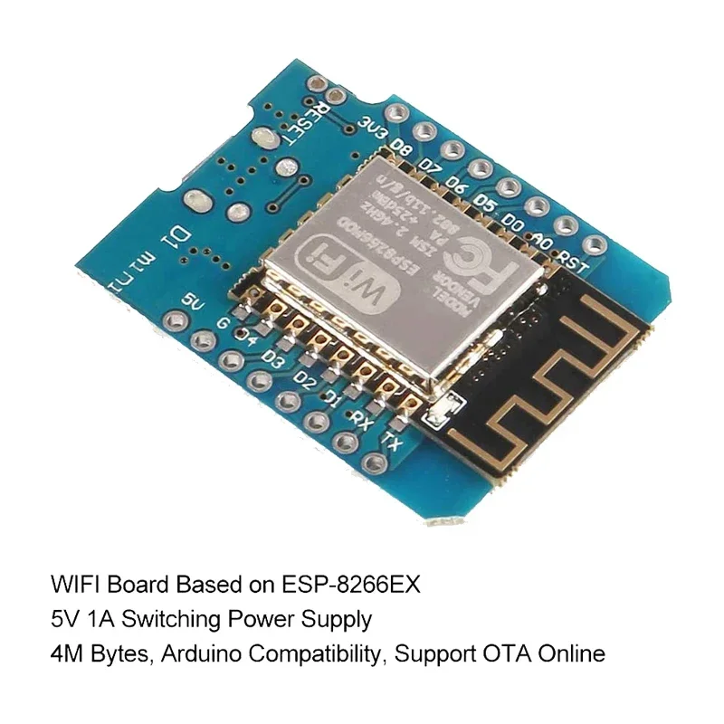 10 piezas WeMos D1 Mini Pro V3 - D1 Mini Pro reseña y precio