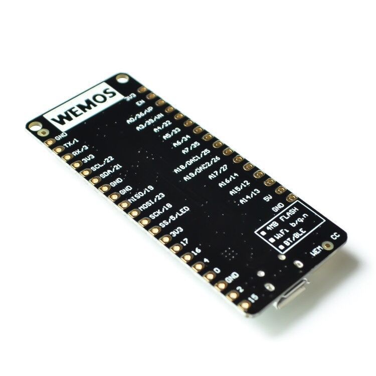 Módulo WiFi Bluetooth ESP32 We - Wemos D1 reseña y precio
