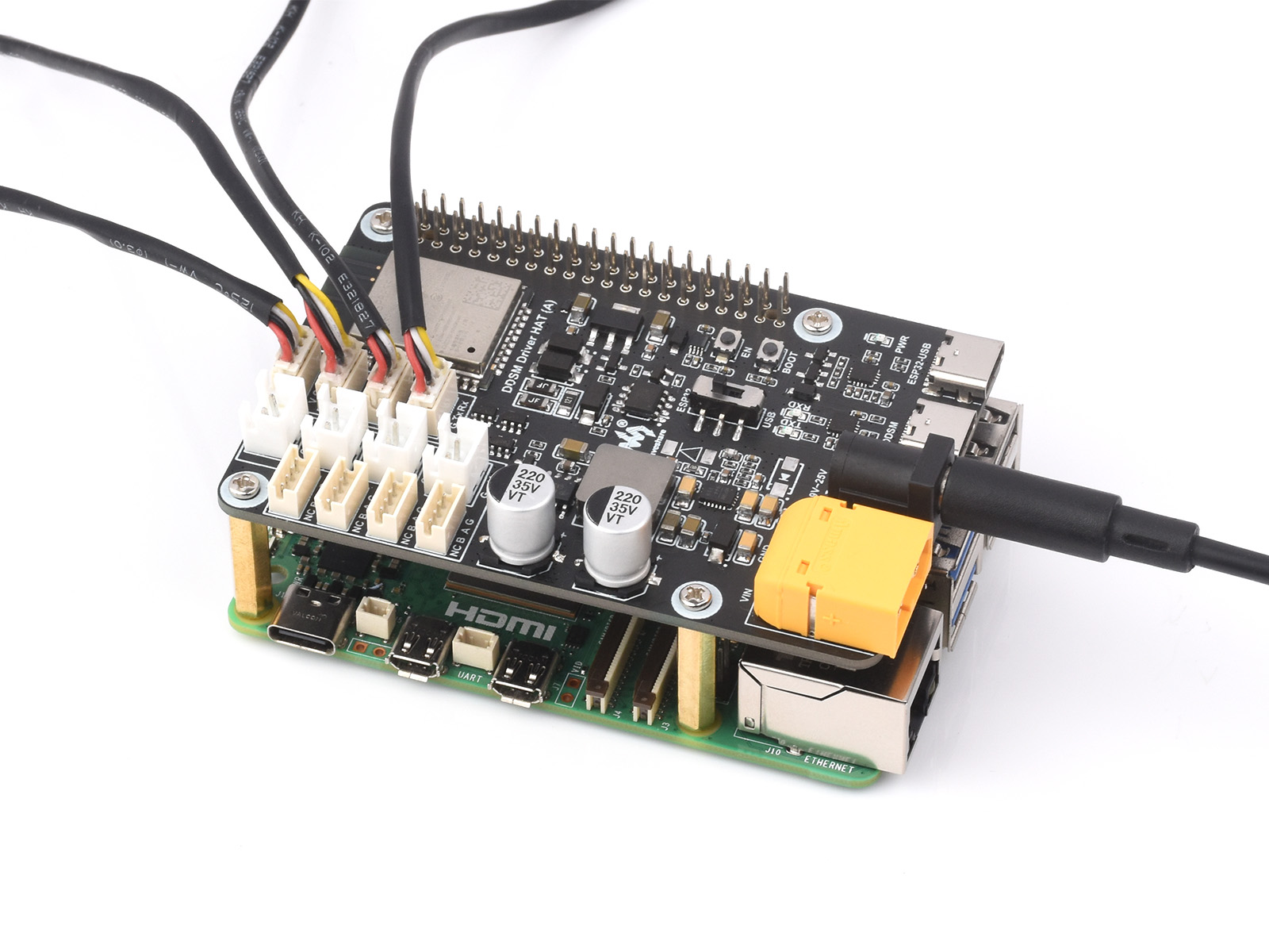 Placa controladora de servomot - Waveshare Esp32 reseña y precio